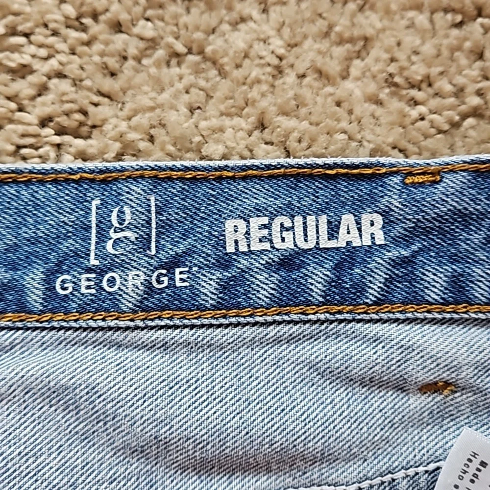 George strait leg jeans, denim, size 40x32